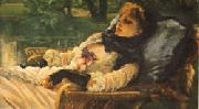 James Tissot The Dreamer(Summer Evening) oil